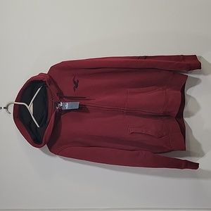 NWT Hollister hooded zip up sweatshirt M